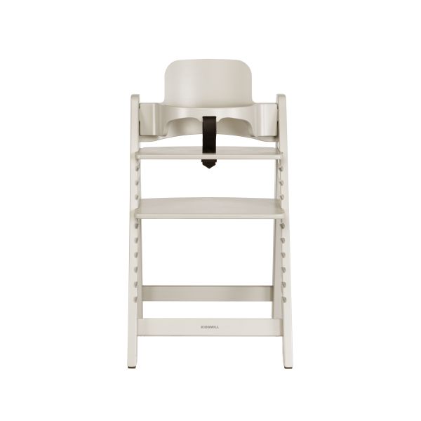 Kidsmill Up! Kinderstoel Incl. Kunststof Babyset Zwart - Beuken Oatmeal