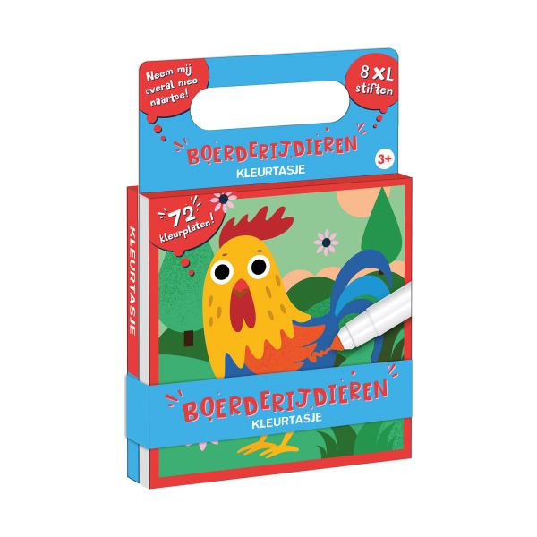 Imagebooks Kleurtasje - Boerderijdieren