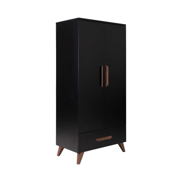 TWF Meegroeibed - Commode 3 Laden - Hanglegkast 2 Deuren 1 Lade Modena Walnoot TWF Meegroeibed - Commode 3 Laden - Hanglegkast 2 Deuren 1 Lade Modena Walnoot