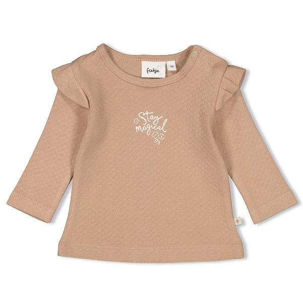 Feetje T-Shirt Stay Magical Hazelnoot 56