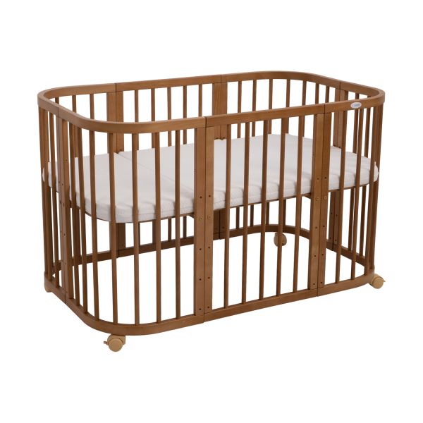 Waldin W2 Combibed 7‑in‑1 - Vintage inclusief matras Waldin W2 Combibed 7‑in‑1 - Vintage inclusief matras