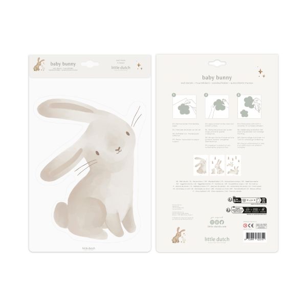 Little Dutch Muurstickers Baby Bunny Little Dutch Muurstickers Baby Bunny