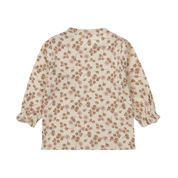 Dirkje T-Shirt Lange Mouw Print Off White 62