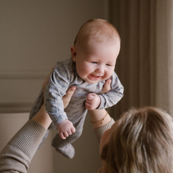 Dirkje Boxpak + Slofjes Light Faded Blue 56