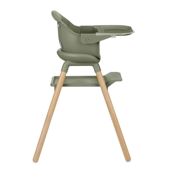 Kikkaboo Kinderstoel 2 in 1 Woody Leger Groen Kikkaboo Kinderstoel 2 in 1 Woody Leger Groen