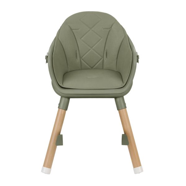 Kikkaboo Kinderstoel 2 in 1 Woody Leger Groen Kikkaboo Kinderstoel 2 in 1 Woody Leger Groen