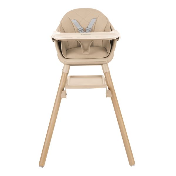 Kikkaboo Kinderstoel 2 in 1 Woody Beige Kikkaboo Kinderstoel 2 in 1 Woody Beige