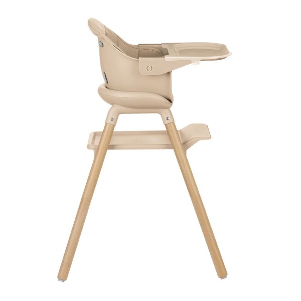 Kikkaboo Kinderstoel 2 in 1 Woody Beige Kikkaboo Kinderstoel 2 in 1 Woody Beige