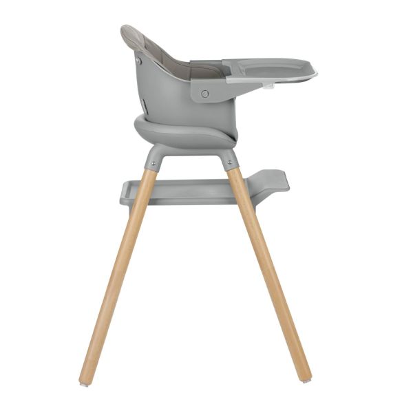 Kikkaboo Kinderstoel 2 in 1 Woody Grijs