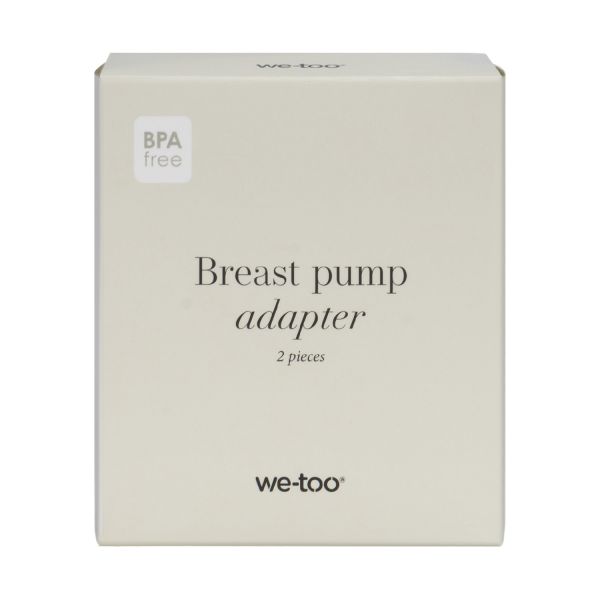 We-Too Adapter Borstkolf Wit 2-Pack