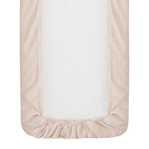 Witlof For Kids Ledikantdeken Tuck-Inn Soft Sand Velvet Rib 60 x 120 cm Witlof For Kids Ledikantdeken Tuck-Inn Soft Sand Velvet Rib 60 x 120 cm