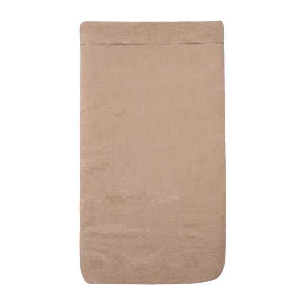 Witlof For Kids Wiegdeken Tuck-Inn Urban Taupe Velvet Rib 40 x 80 cm