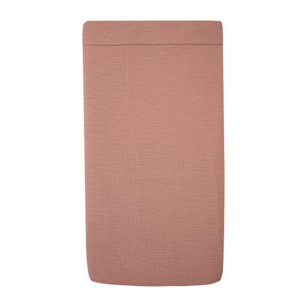 Witlof For Kids Wiegdeken Tuck-Inn Dusty Pink Waves 40 x 80 cm