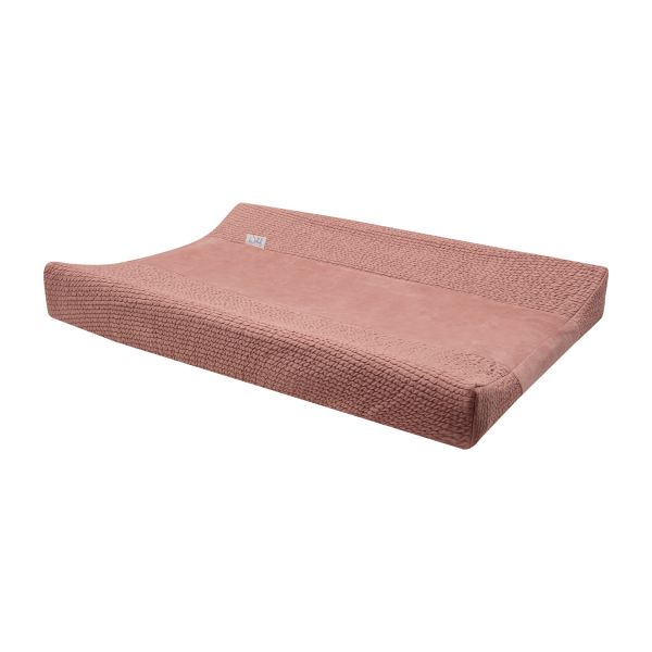 Witlof For Kids Aankleedkussenhoes Dusty Pink Waves 70 x 50 cm Witlof For Kids Aankleedkussenhoes Dusty Pink Waves 70 x 50 cm