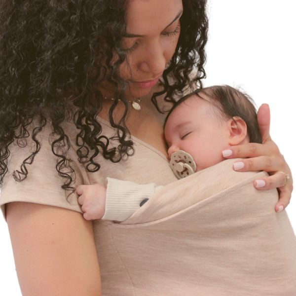 Womboo Buidelshirt Vrouw Beige maat XL
