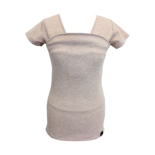 Womboo Buidelshirt Vrouw Beige maat XL
