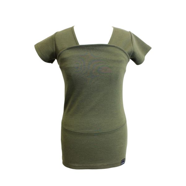 Womboo Buidelshirt Vrouw Groen maat S
