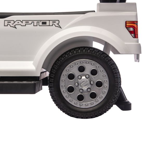 Puck Loopauto Ford F150 met Duwstang - Wit