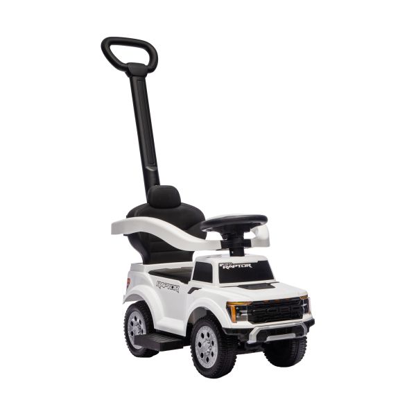 Puck Loopauto Ford F150 met Duwstang - Wit