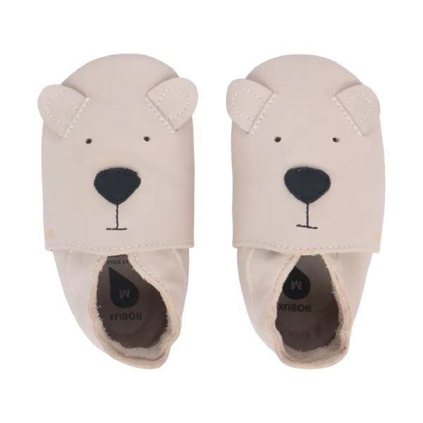 Bobux Soft Soles Slofje Cub Milk - Mt. L - Beige Bobux Soft Soles Slofje Cub Milk - Mt. L - Beige