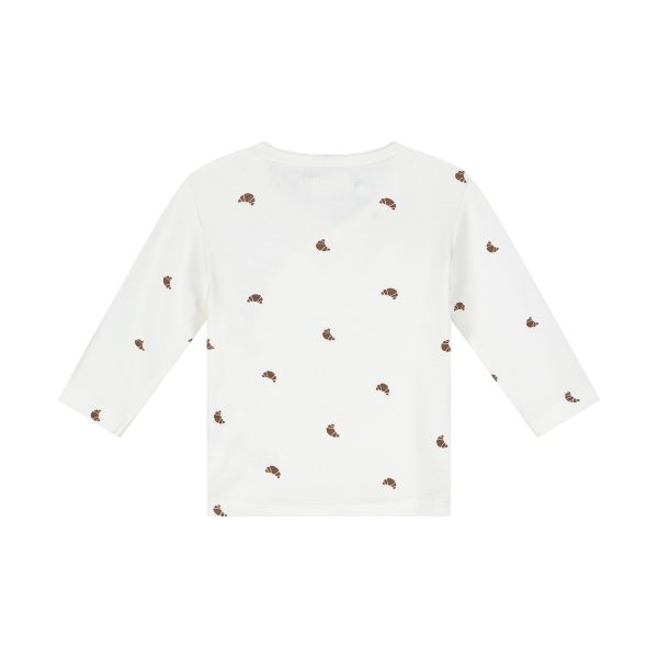 A Tiny Story Baby T-Shirt - Croissant - Maat 44