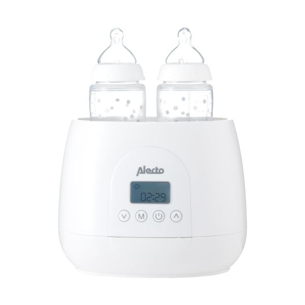 Alecto Flesverwarmer Digitaal Duo BW700 White
