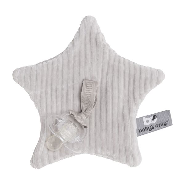 Baby's Only Speendoekje Sense Kiezelgrijs Baby's Only Speendoekje Sense Kiezelgrijs