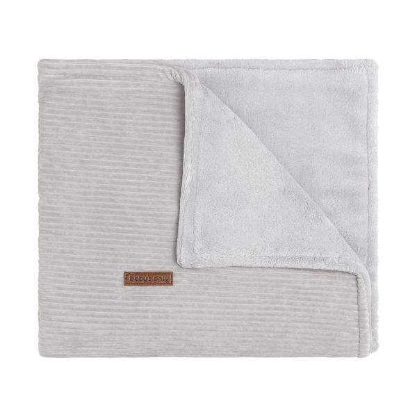 Baby's Only Wiegdeken Teddy Sense Kiezelgrijs70 x 95 cm 