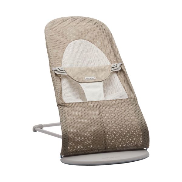 BabyBjörn Balance Wipstoel - Soft Mesh - Beige/Wit BabyBjörn Balance Wipstoel - Soft Mesh - Beige/Wit
