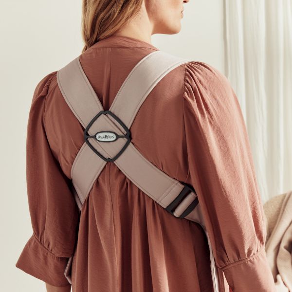 BabyBjörn Mini Draagzak - 3D-Jersey - Lichtbeige BabyBjörn Mini Draagzak - 3D-Jersey - Lichtbeige