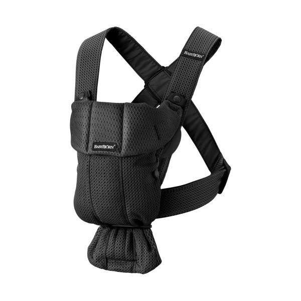 BabyBjörn Mini Draagzak - 3D-Mesh - Zwart BabyBjörn Mini Draagzak - 3D-Mesh - Zwart
