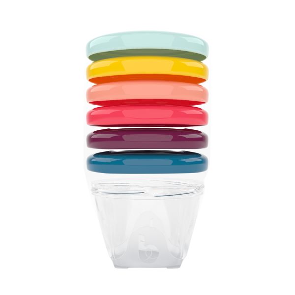 Babymoov Bewaarbakjes 180ml (6Stuks) Babymoov Bewaarbakjes 180ml (6Stuks)