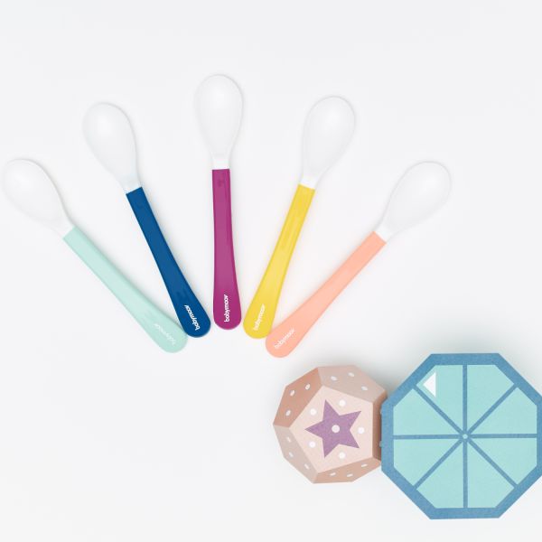 Babymoov Set Eetlepels 2de Leeftijd (5Stuks) Babymoov Set Eetlepels 2de Leeftijd (5Stuks)