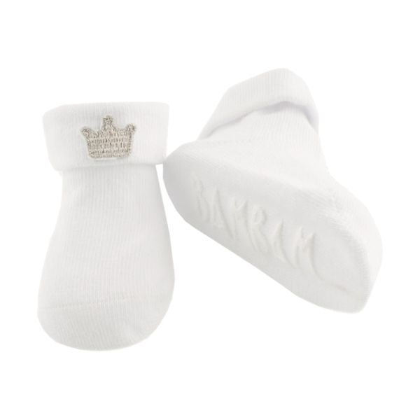 BamBam Sokjes Zilveren Hartjes, Sterretjes Of Kroontjes 0-3 maanden