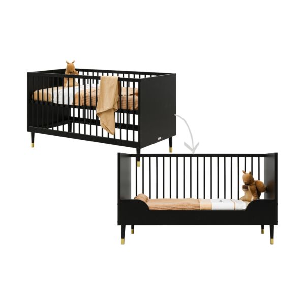 Bopita Bedbank 70-140 Chloë Mat Zwart Bopita Bedbank 70-140 Chloë Mat Zwart