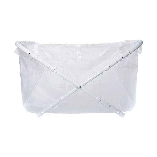 BiBaBad Opvouwbaar Badje Wit 70-90 cm