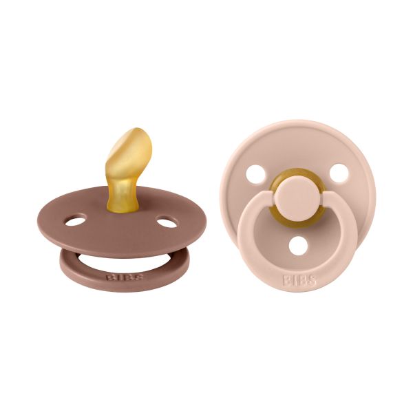 BiBs Fopspeen Anatomisch - 2 Stuks - 0-6mnd - Blush/Woodchuck BiBs Fopspeen Anatomisch - 2 Stuks - 0-6mnd - Blush/Woodchuck