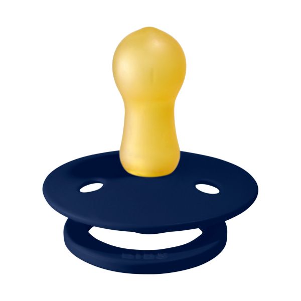 BiBs Fopspeen - Rond - 2 Stuks - 0-6 Mnd - Petrol/Deep Space BiBs Fopspeen - Rond - 2 Stuks - 0-6 Mnd - Petrol/Deep Space