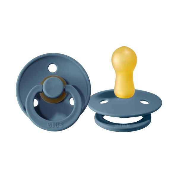 BiBs Fopspeen - Rond - 2 Stuks - 0-6 Mnd - Petrol/Deep Space BiBs Fopspeen - Rond - 2 Stuks - 0-6 Mnd - Petrol/Deep Space