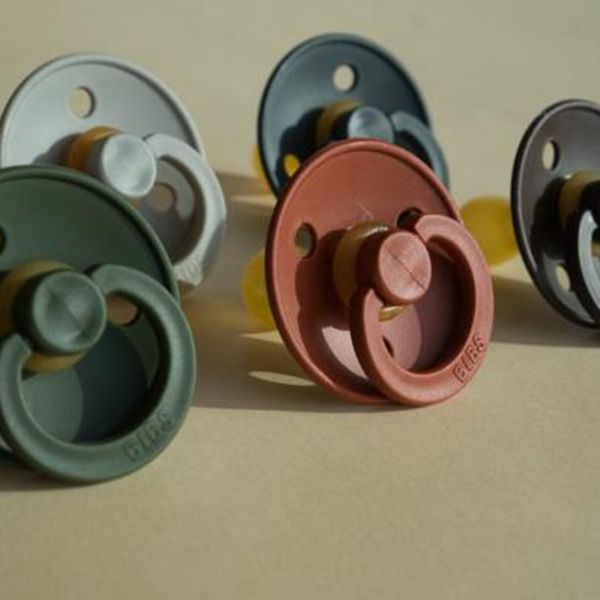 BiBs Fopspeen - Rond - 6-18 Mnd - Iron BiBs Fopspeen - Rond - 6-18 Mnd - Iron