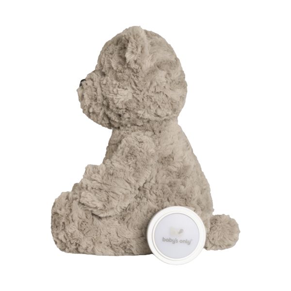 Baby’s Only Knuffelbeer Bo met Slaaptrainer – Taupe