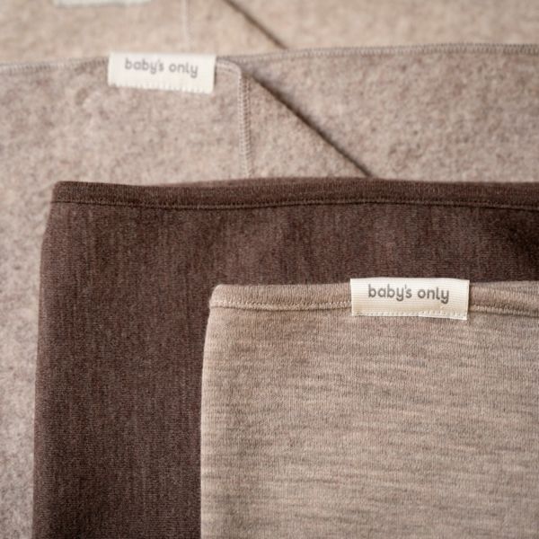 Baby's Only Newborn Deken - Merino Fine - Meadow Sand 