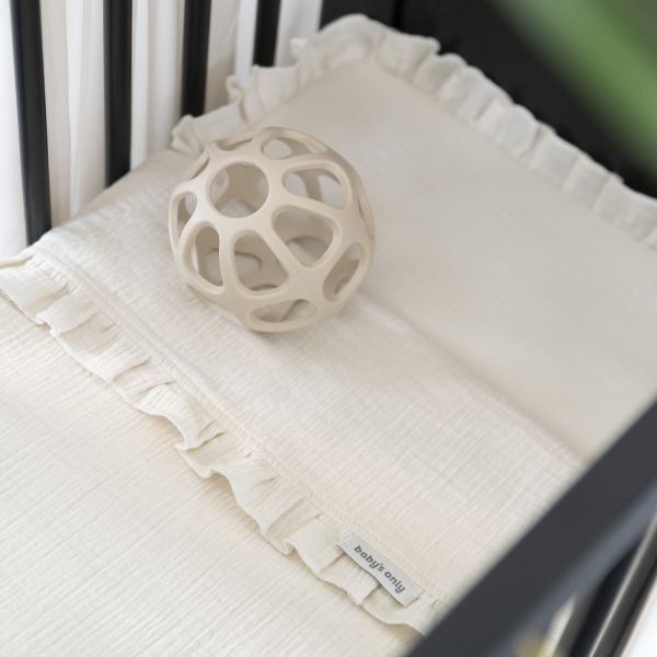 Baby's Only Calm Hoeslaken - 60x120 cm - Warm Linen
