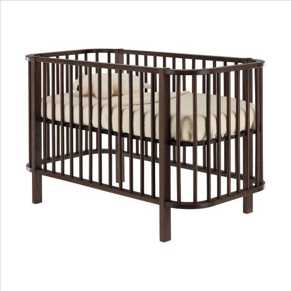 Bopita Ledikant - Milo - 60 x 120 cm - Dark Walnut Bopita Ledikant - Milo - 60 x 120 cm - Dark Walnut