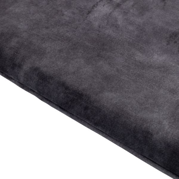 Kidsmill parkmatras Hoes - Velours - 75 x 95 - Graphite
