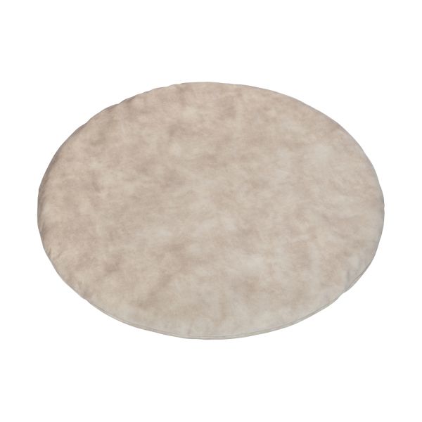 Kidsmill parkmatras Hoes - Rond 90 - Velours - Natural Kidsmill parkmatras Hoes - Rond 90 - Velours - Natural