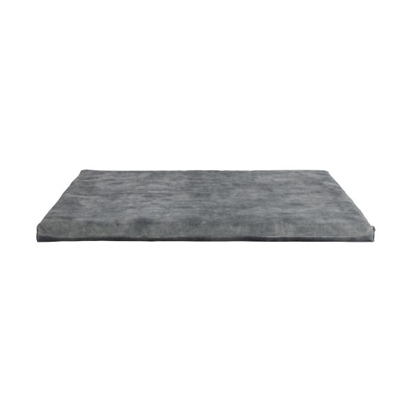 Kidsmill parkmatras Hoes - Velours - 80 x 100 - Steel