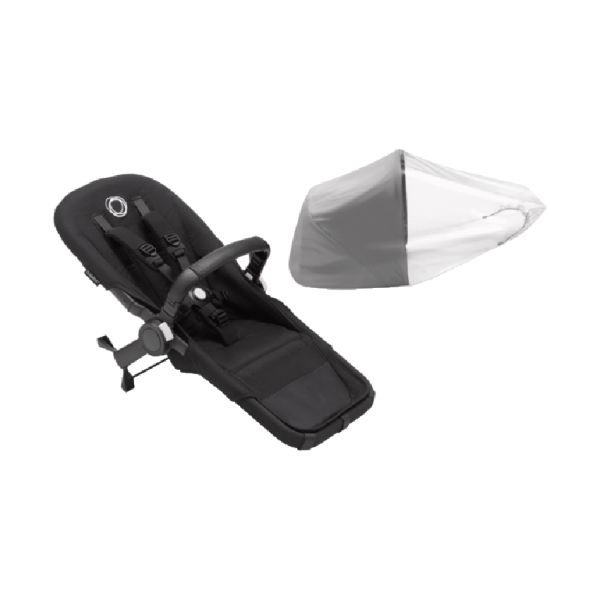 Bugaboo Donkey 5 Duo Extension Set Midnight Black