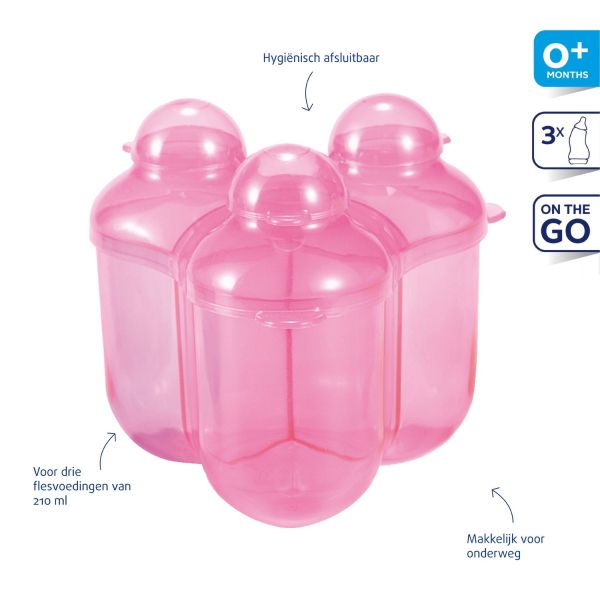 Difrax Drievaksdoosjes Assorti Difrax Drievaksdoosjes Assorti