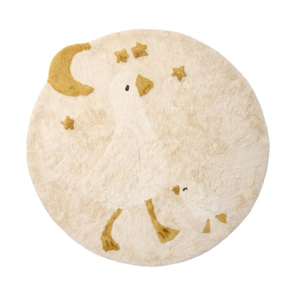 Little Dutch Little Goose Vloerkleed Goose - 110 x 110 cm Little Dutch Little Goose Vloerkleed Goose - 110 x 110 cm
